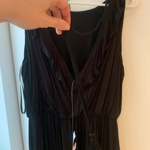 Black Loft Midi Dress